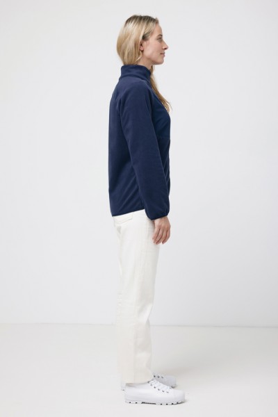 IQONIQ Talung Mikrofleece Jacke aus recyceltem Polyester, navy blau XS