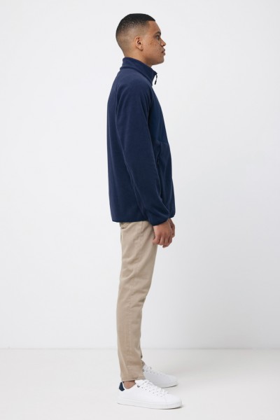 IQONIQ Talung Mikrofleece Jacke aus recyceltem Polyester, navy blau XXS