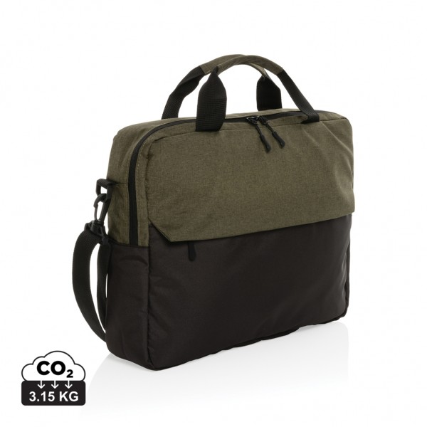 Kazu AWARE™ 15,6` RPET Laptop-Tasche, grün