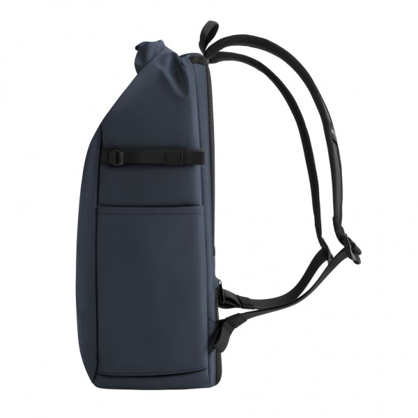 Urban wasserabweisender Anti-Diebstahl Rucksack, navy blau