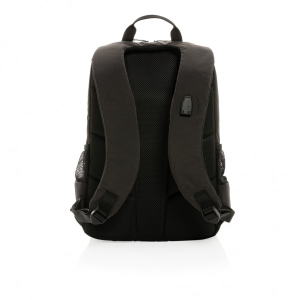Impact AWARE™ Lima 15.6` RFID Laptop-Rucksack, schwarz