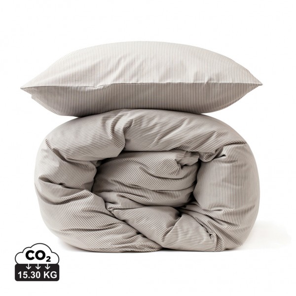 Montgomery Premium-Baumwollbettwäsche, 4er-Set, grau