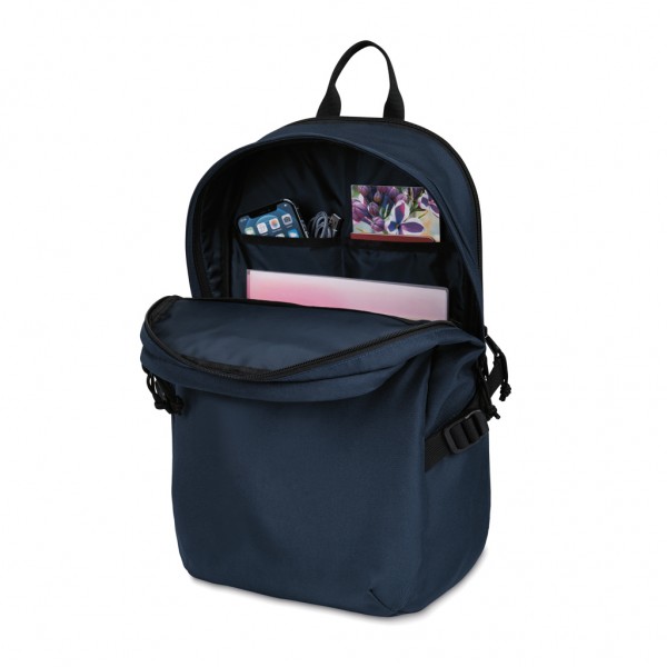 Renew AWARE™ rPET 15`` Laptop-Rucksack, navy blau