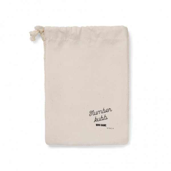 VINGA Muge Mini Zahlen-Spiel, braun