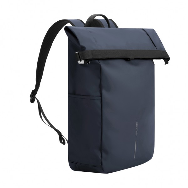 Urban wasserabweisender Anti-Diebstahl Rucksack, navy blau