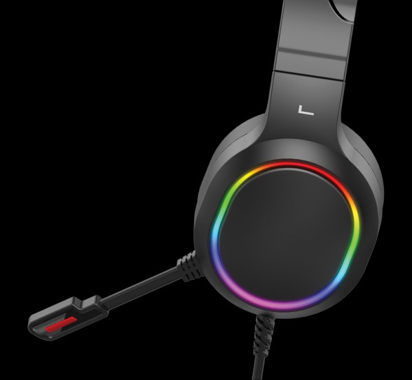 RGB Gaming Headset, schwarz