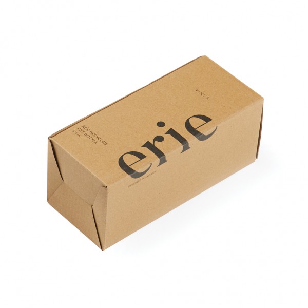 VINGA Erie 575ml Flasche aus RCS recyceltem PET, grün