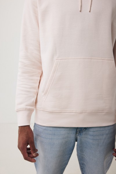 IQONIQ Rila Lightweight Hoodie aus recycelter Baumwolle, cloud pink XXXL