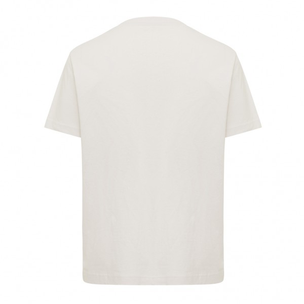 IQONIQ Kakadu relaxed T-Shirt aus recycelter Baumwolle, ivory white XXXL