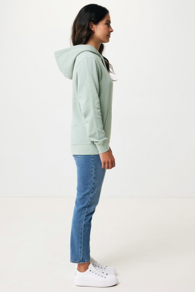 IQONIQ Rila Lightweight Hoodie aus recycelter Baumwolle, Iceberg green XXL