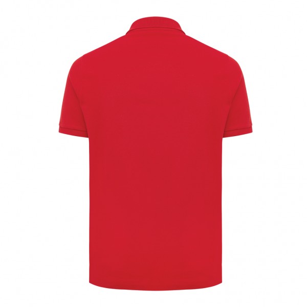 IQONIQ Yosemite Piqué-Poloshirt aus recycelter Baumwolle, rot XL