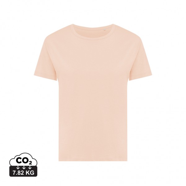 IQONIQ Yala Damen T-Shirt aus recycelter Baumwolle, peach nectar S