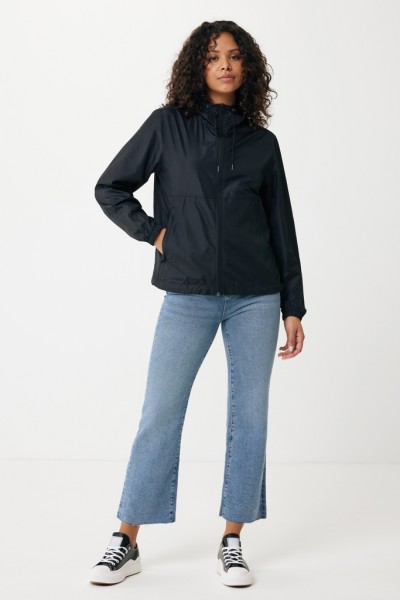 IQONIQ Logan Lightweight Jacke aus recyceltem Polyester, schwarz 4XL