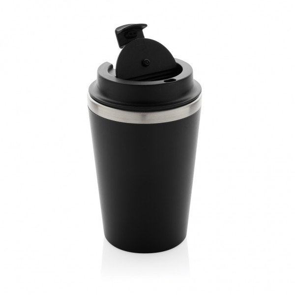 Java 350ml RCS recycelter doppelwandiger Becher, schwarz