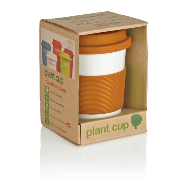 ECO PLA Kaffeebecher, orange