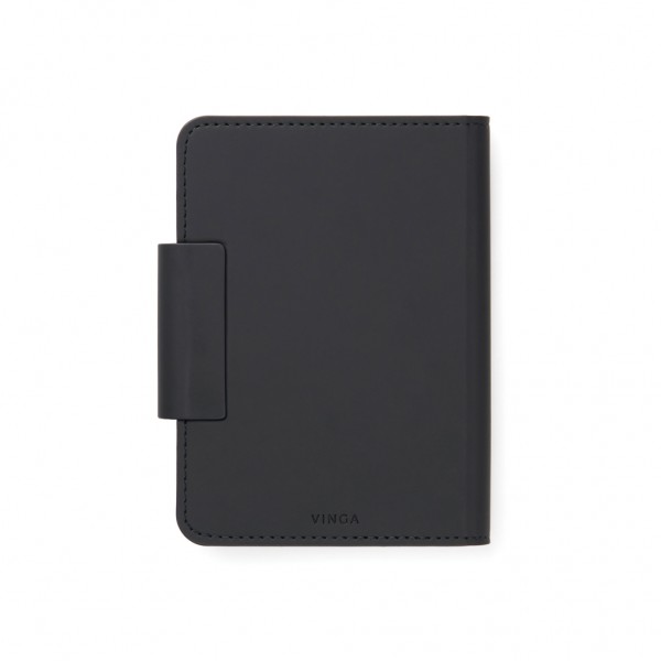 VINGA Baltimore RCS Passport Cover mit Dual-Finder, schwarz
