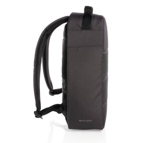 Impact AWARE™ RPET Anti-Diebstahl 15,6` Laptop-Rucksack, schwarz