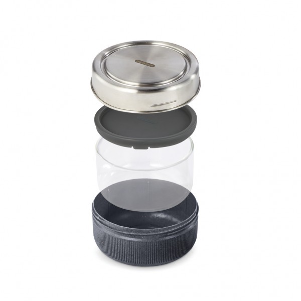 Black+Blum Glass Lunch Bowl 750ml, silber