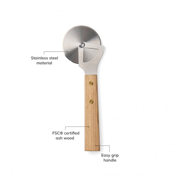 VINGA Paso Pizzaschneider, braun