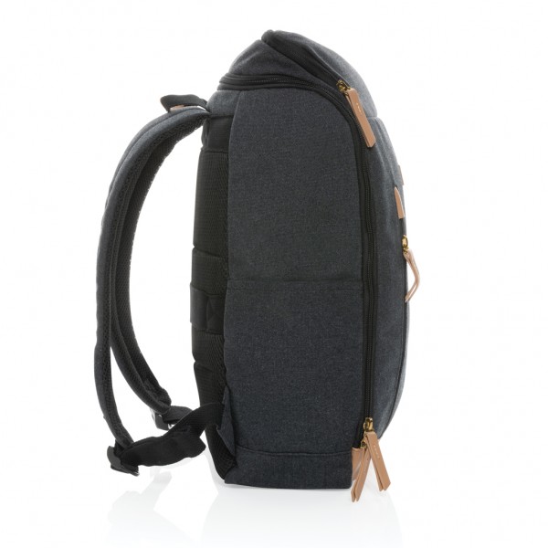 Impact AWARE™ 16 oz. r recyceltem canvas 15` Laptop-Rucksack, schwarz