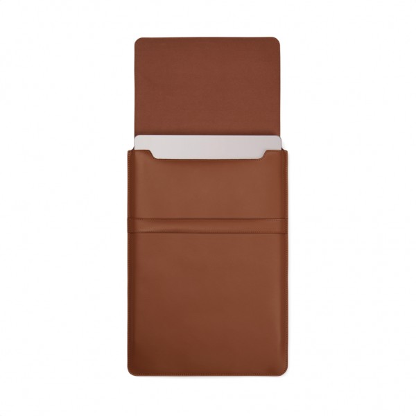 VINGA Timo 14` Laptop-Sleeve aus RCS recyceltem rPET, braun