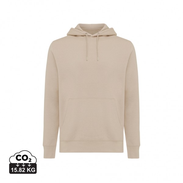 IQONIQ Rila Lightweight Hoodie aus recycelter Baumwolle, desert XXXL