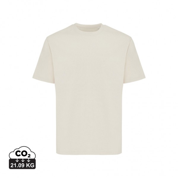 IQONIQ Nikko Heavyweight T-Shirt aus recycelter Baumwolle, natural raw XL