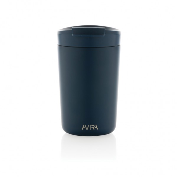 Avira Alya RCS recycelter Stainless-Steel Becher 300ml, navy blau