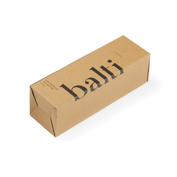 VINGA Balti 600ml Flasche aus RCS recyceltem PET, blau