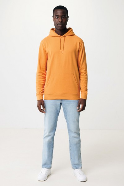 IQONIQ Jasper Hoodie aus recycelter Baumwolle, sundial orange S
