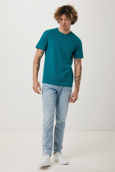 IQONIQ Brett T-Shirt aus recycelter Baumwolle, verdigris XXL