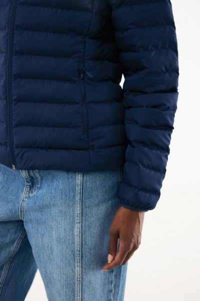 IQONIQ Maiko Damen Steppjacke aus recyceltem Polyester, navy blau M