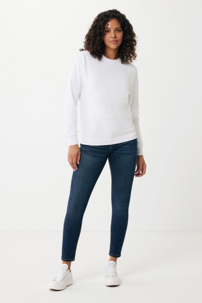 IQONIQ Etosha Lightweight Sweater aus recycelter Baumwolle, recycled white XXL