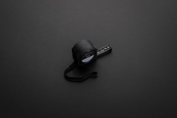 Gear X 5m Maßband mit 30m Laser, schwarz