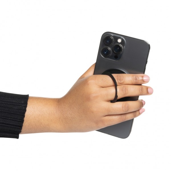 Terra Magnetic magnetischer Handyhalter mit Ring, grau