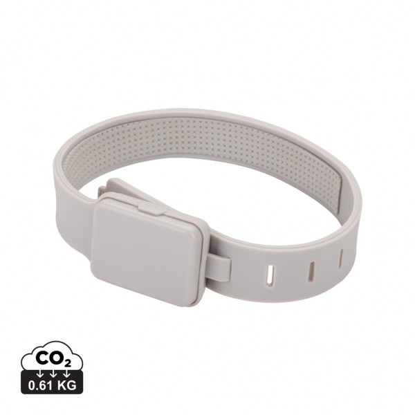 Lumi Sprint wiederaufladbares LED Lauflicht aus RCS rec. ABS, grau