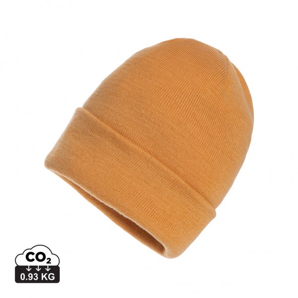 Impact Polylana® Beanie mit AWARE™ Tracer, sundial orange