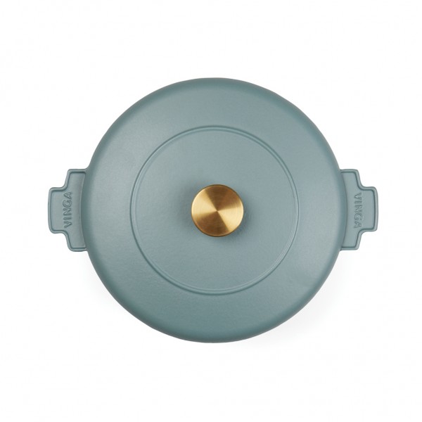 VINGA Monte Heritage Kokotte 5,5 L, blau