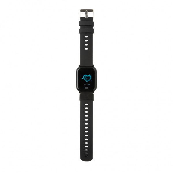Fit Watch aus RCS recyceltem TPU, schwarz