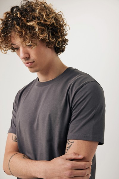 IQONIQ Brett T-Shirt aus recycelter Baumwolle, anthrazit XL