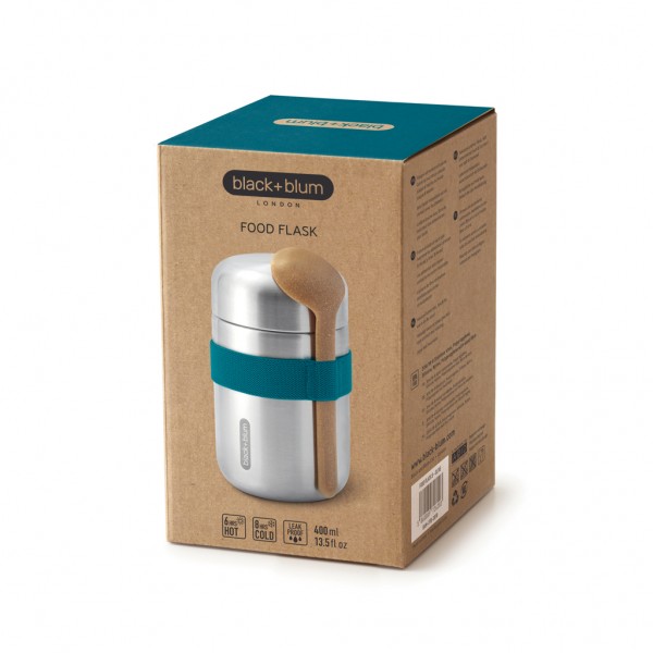 Black+Blum Food Flask 400ml, turkis