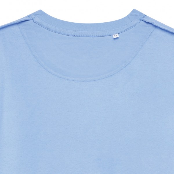 IQONIQ Zion Rundhals-Sweater aus recycelter Baumwolle, sky blue XL