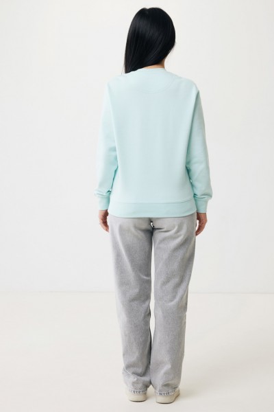 IQONIQ Etosha Lightweight Sweater aus recycelter Baumwolle, crushed mint XXL