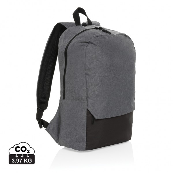 Kazu AWARE™ 15,6` RPET Laptop-Rucksack, grau