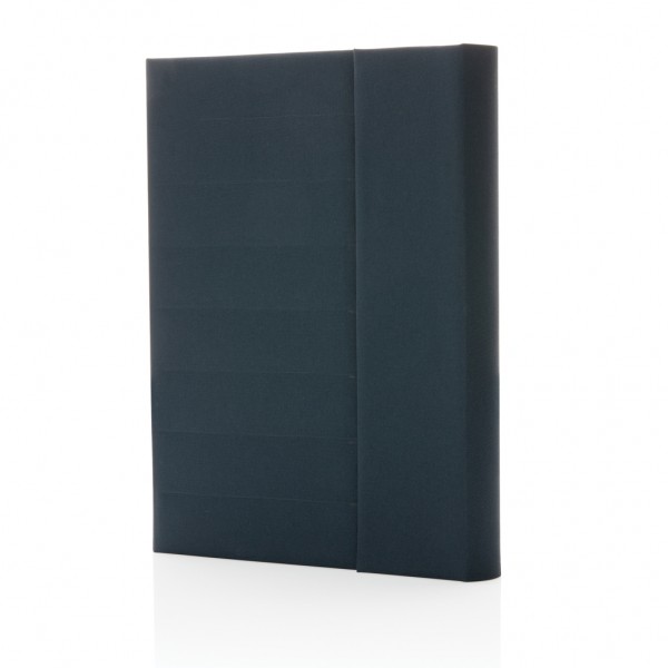 Impact Aware™ A5 Notebook mit Magnetverschluss, navy blau