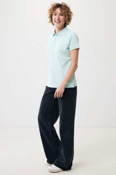IQONIQ Yosemite Damen Piqué-Poloshirt aus rec. Baumwolle, crushed mint XL