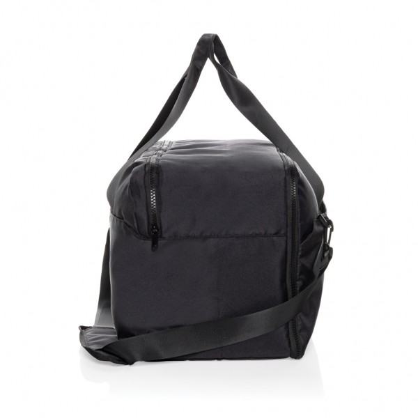 Swiss Peak Aware™ RPET 15,6` Laptop-Wochenendtasche, schwarz