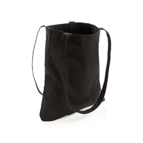 Impact Aware™ recycelte Baumwolltasche, schwarz