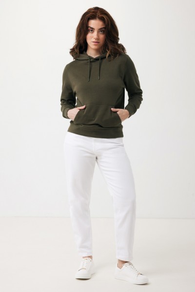 IQONIQ Rila Lightweight Hoodie aus recycelter Baumwolle, khaki XXXL