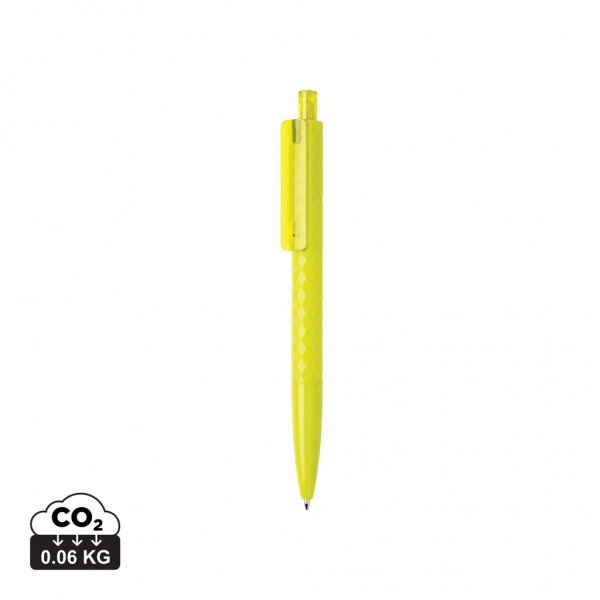 X3 Stift aus RCS recyceltem ABS, limone